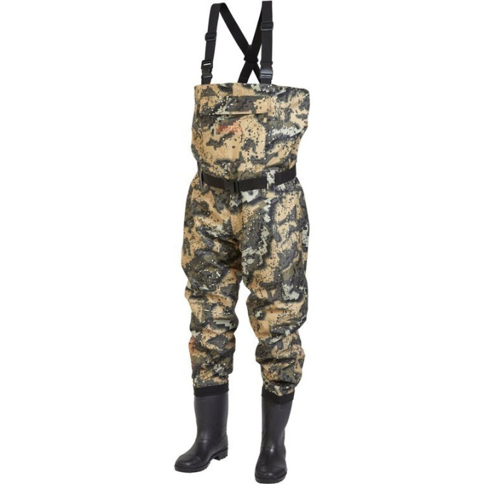 Полукомбинезон забродный NORFIN RAPID CAMO р.40 81246-40