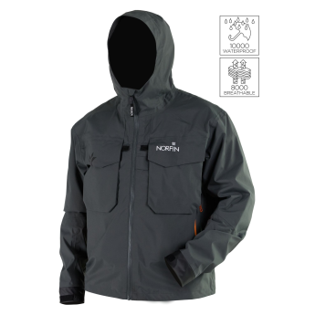 Куртка забродная NORFIN PILOT GRAY 03 р.L