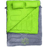 Мешок-одеяло спальный NORFIN ALPINE COMFORT DOUBLE 250 GREEN NFL-30241