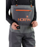 Полукомбинезон забродный NORFIN PILOT STOCKINGFOOT GRAY р.MS 83329-02M-S