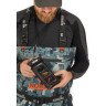 Полукомбинезон забродный NORFIN PILOT CAMO BOOTFOOT р.42-M с сапогами резина 83400-42-M