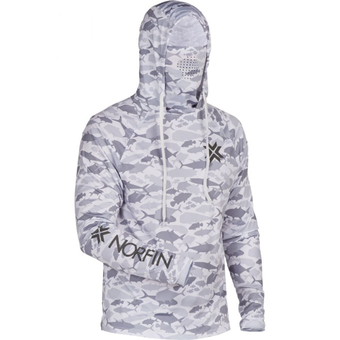Джемпер NORFIN SUN PRO GUARD HOODIE GRAY р.L 132303-L