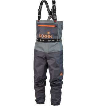Полукомбинезон забродный NORFIN PILOT STOCKINGFOOT GRAY р.XXL